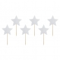 Preview: Cupcake Topper - Silver Stars